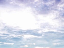 Cloud moving on sky in evening,time lapse Stock Footage