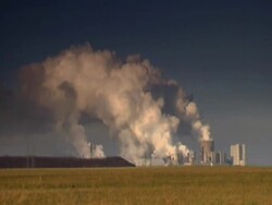 big power plant NTSC Stock Footage