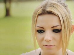 Close Up Anger Woman Stock Footage