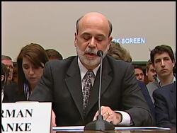 Federal Reserve Chairman Ben Bernanke told Congress on Wednesday that record-low interest rates are still needed to ensure that the economic recovery will last and to help cushion the sting of high unemployment. News Clip