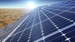 Solar plant Stock Footage