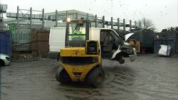 Car scrapyard News Clip