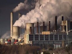big power plant NTSC Stock Footage
