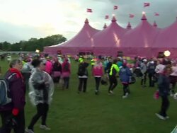 Build Up To London 2014 MoonWalk News Clip