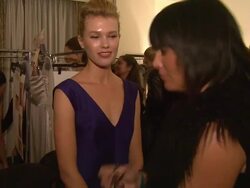 Atmosphere at Alberta Ferretti Limited Edition 2013 Collection Stock Footage