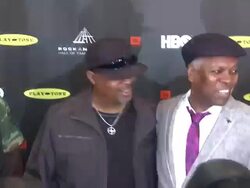 Booker T. Jones at 28th Annual Rock and Roll Hall Of Fame Induction Ceremony - Arrivals 4/18/2013 in Los Angeles, CA.(Footage by WireImage Video/Getty Images Entertainment Video) Stock Footage