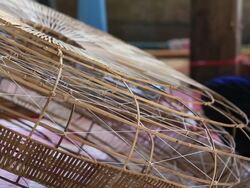 Weaver working Stock Footage