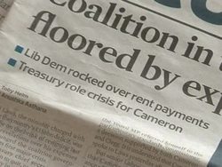 CLEAN:New British government rocked by minister's resignation News Clip