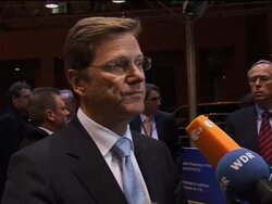 German ministers comment on likely timetable of troop withdrawal News Clip