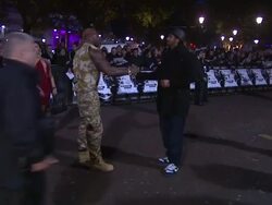 Dead Man Running Premiere Stock Footage