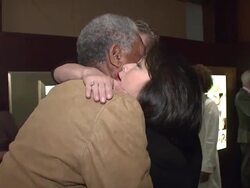 New York screening of 'Feast of Love' Stock Footage