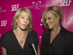 SELF Magazine & Jennifer Aniston Celebrate Mandy Ingber's Yogalosophy DVD Stock Footage