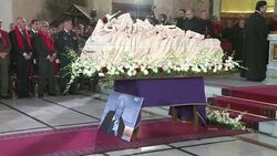 CLEAN : Lebanon buries poetry gian Said Aql News Clip