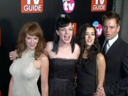 2005 TV Guide and Inside TV Emmy Awards After Party Stock Footage