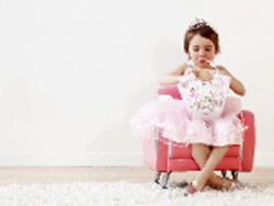 Little Princess Stock Footage