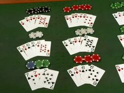 HD DOLLY: Poker Sets Stock Footage