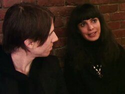 School of Seven Bells Interview (clip 6) Stock Footage