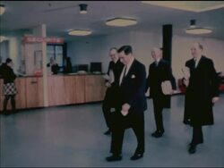 SYND STORIES 3-12-69 NATO MINISTERS MEET IN BRUSSELS FOR THREE DAYS OF TALKS ON WESTERN EUROPEAN DEFENSE STRATEGY News Clip