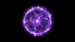 Energy or plasma ball new purple Stock Footage