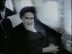 Demonstrators in Iran celebrate the ouster of the Shah and the return from exile of the Ayatollah Khomeini. News Clip