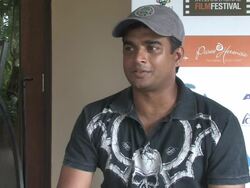INTERVIEW R. Madhavan on how the movie is about changing India, and how India has changed recently, on how he is so similar to his character at the 3 Idiots: Aruba International Film Festival at Aruba . (Footage by WireImage Video/GettyImages) Stock Footage