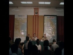 UPITN 19 5 73 GENERAL PHAN HOA HIEP OF JMC HOLDS PRESS CONFERENCE News Clip