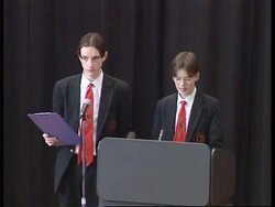 N. IRELAND: REPORT ON SCHOOL THAT ADMITS CATHOLICS &amp; PROTESTANTS News Clip