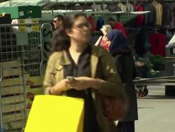 Ethnic community street scenes in Poplar, East London News Clip