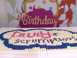 Heidi Klum Presents Her Holiday Truly Scrumptious Collection For Babies"R"Us At Kids Fashion Week In NYC Stock Footage