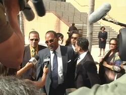 Funeral of Johnnie L Cochran, Jr Arrivals Stock Footage