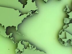 World Map Stock Footage