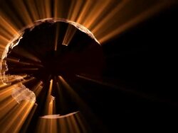 Loop Cool Earth Lights 1080p Stock Footage