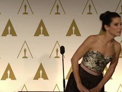 INTERVIEW - Sandra Bullock on working on the film, working with the Director & seeing the film for the first time at the 86th Academy Awards Nominee Luncheon - Reception Stock Footage