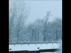 SYND 1/4/70 A SEVERE SNOW STORM HITS NEW YORK News Clip