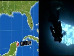 A pair of divers claim they've found the longest underwater cave system, measuring some 95 miles long, off the coast of Mexico, near Cancun. News Clip