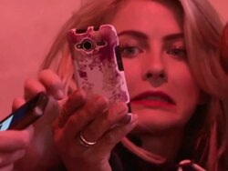 Julianne Hough departing 1 Oak in West Hollywood Stock Footage