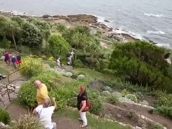 Cornwall's Resorts And Attractions Stock Footage