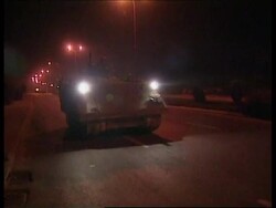 Israeli APCs on standby in Bethlehem News Clip