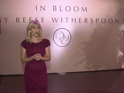 Reese Witherspoon And Avon Celebrate The Launch Of Her New Fragrance 'In Bloom By Reese Witherspoon' Stock Footage