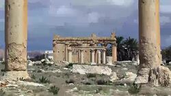 CLEAN : PHOTO: IS blows up temple in Syria's Palmyra: antiquities chief News Clip