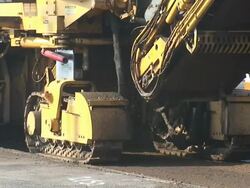 Road Construction Stock Footage