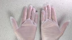 gloves Stock Footage