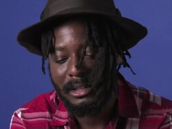 k-os Interview (clip 23) Stock Footage