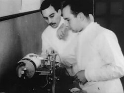 Scientists and medical professionals at work Stock Footage