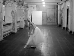 Dancing ballerina Stock Footage