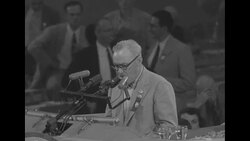 Oklahoma politician speaking at Republican convention in Chicago, speech leads up to nominating MacArthur News Clip