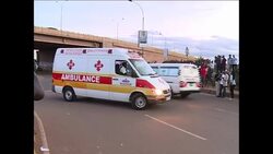 CLEAN : Two killed dozens wounded in twin Nairobi bus bombings News Clip