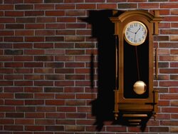 Wall Clock Stock Footage