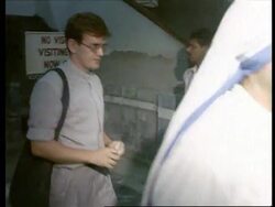 India - Mother Teresa suffers acute heart failure Instructional Video