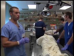 People who donate their bodies to science are often kept anonymous. But at a tiny Indiana medical school, students are told the cadaver donors' names, given their medical records, and encouraged to get to know their families News Clip